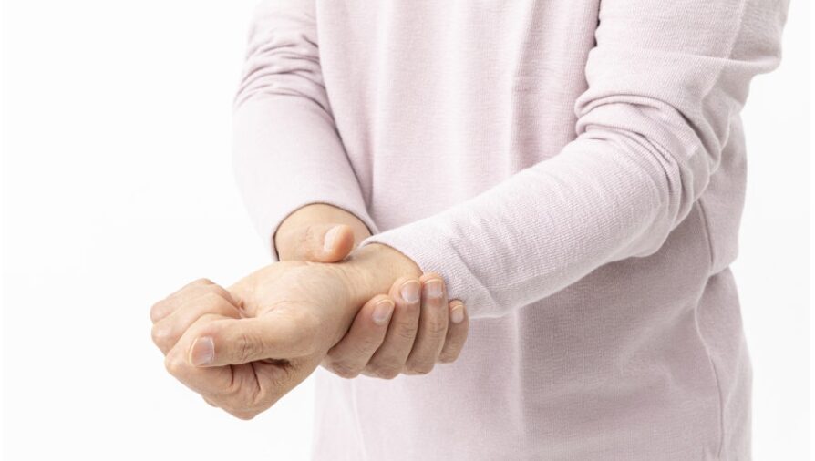 손목건초염찜질