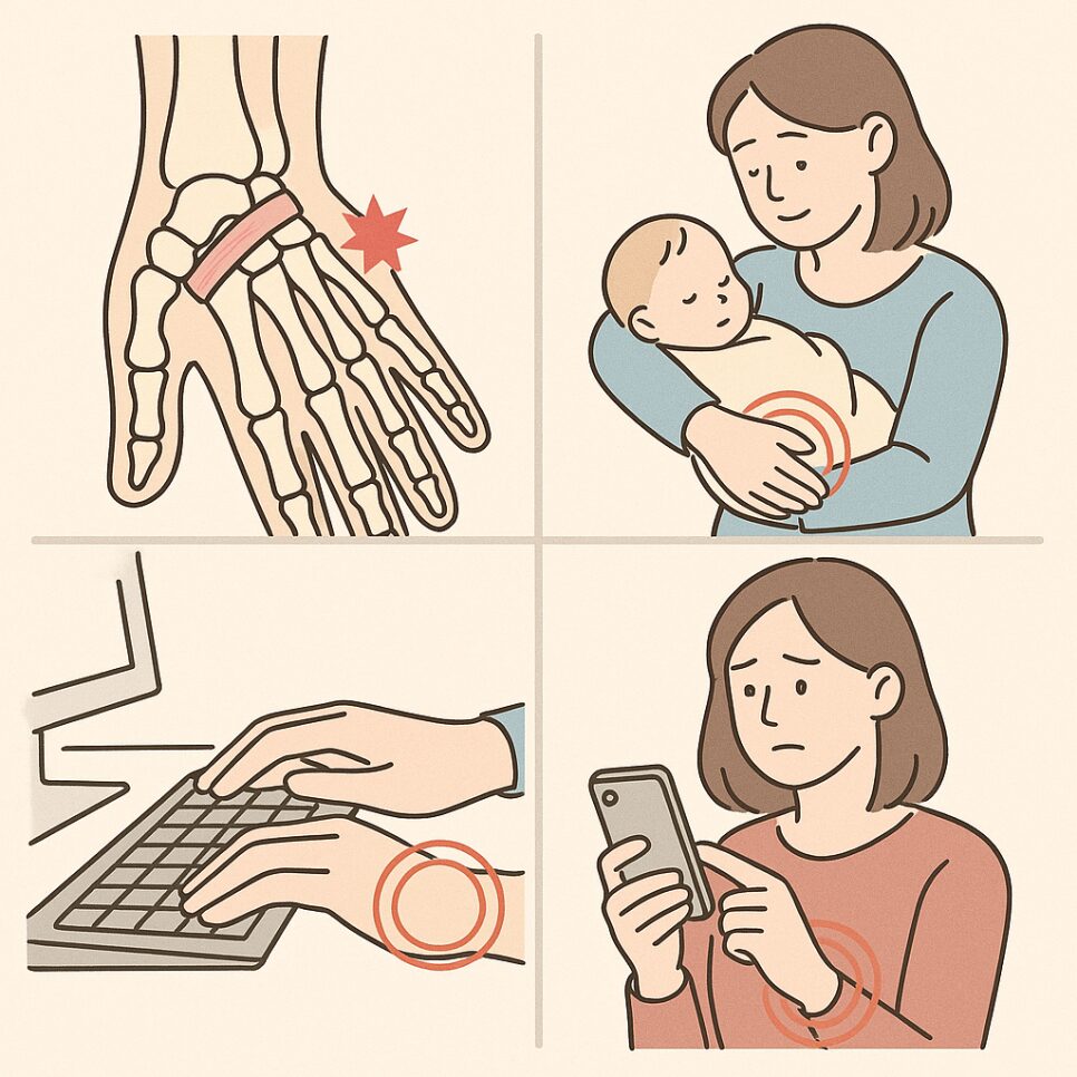 드퀘르뱅 건초염 원인 손목 사용 습관이 중요한 이유